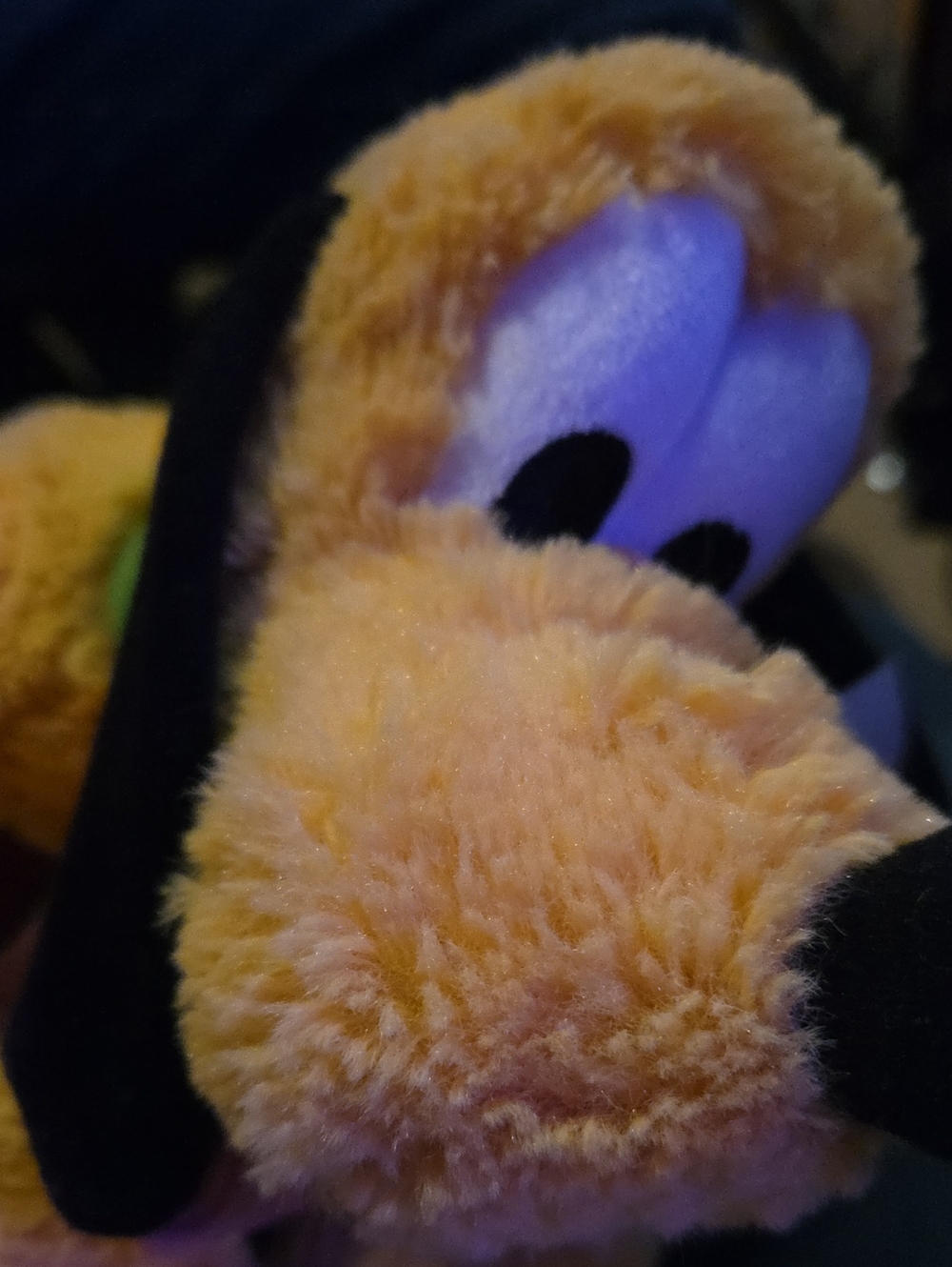 Genuine original Disney Store authentic 16” Pluto Soft Plush Stuffed Animal Toy